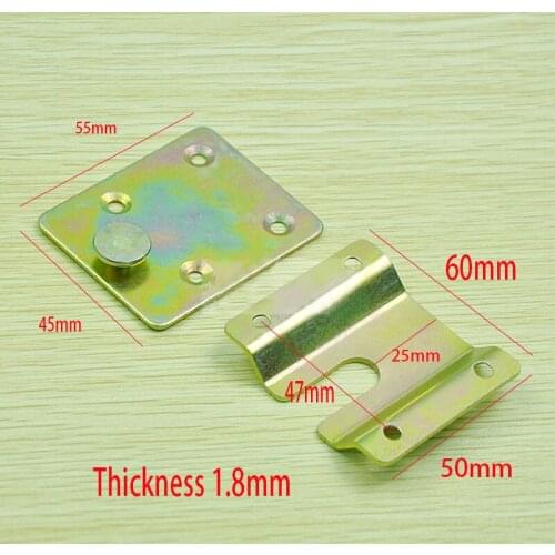 Bed hanger,Steel draw bar Photo frame hanger Bed hardware plate cabinet stayer supportor mirror frame latch thumb lock latch