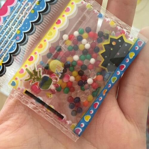 ABOUT 100pcs Crystal Soil Growing-water-ball Orbiz Jell Mud Soil Magical Water Beads Plant Cultivate Hydrogel Polymer Home Decor