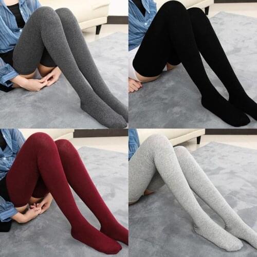 Autumn and winter silk stockings super long womens height 80cm cotton socks men and women over the knee lengthened high socks