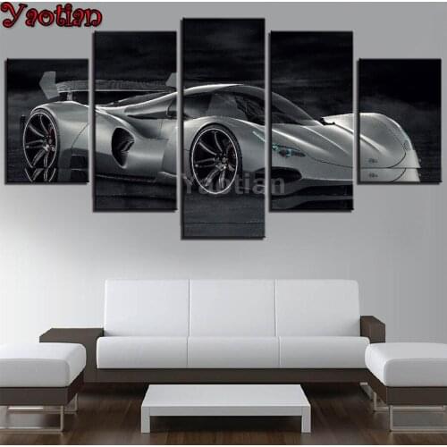 Sports Cars Wallpapers 5d diy diamond painting cross stitch full drill mosaic 5 pcs diamond embroidery nordic picture home decor