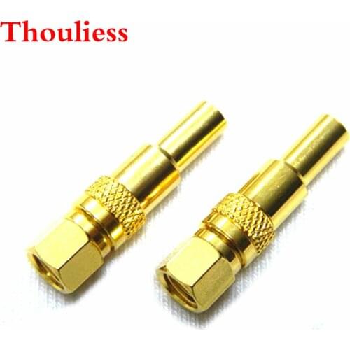 Thouliess one pair HE400 HE5 HE6 HE300 HE560 HE4 HE500 Connectors Adapter Custom Male headphone Pins Plug Jack