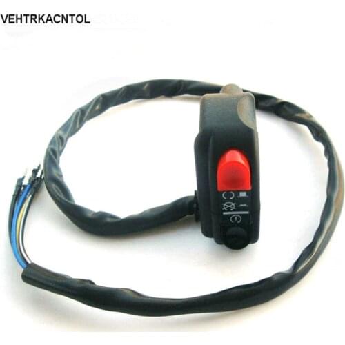 VEHTRKACNTOL 7/8" Atv Scooter Dirt Bike Motorcycle Ignition Engine Stop Master Power ON Off Switch