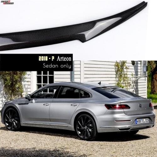 Hi-Performance Carbon Fiber Rear Lid Spoiler Car Wing Fit For Volkswagen 2018+ Arteon (Sedan), Perfect Fitment