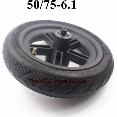 Electric Scooter Parts for Xiaomi M365 Rear Wheel 50/75-6.1 Wheel Inflatable Tire