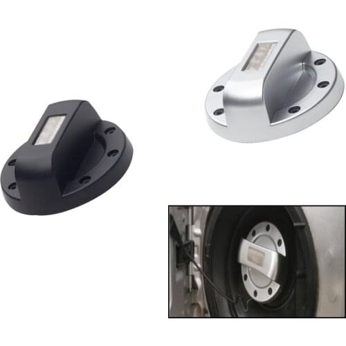 1pc Silver Car Gas Fuel Tank Cover Decorative Gasoline Cap for TOYOTA Oil Filler Cap Tank Gas Covers Trim Decoration For Camry