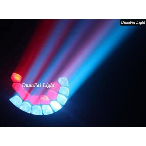 2 pcs Perfect 37x15W RGBW 4in1 K20 Zoom Big Bee Eye LED Moving Head 40 degree to 60 degree