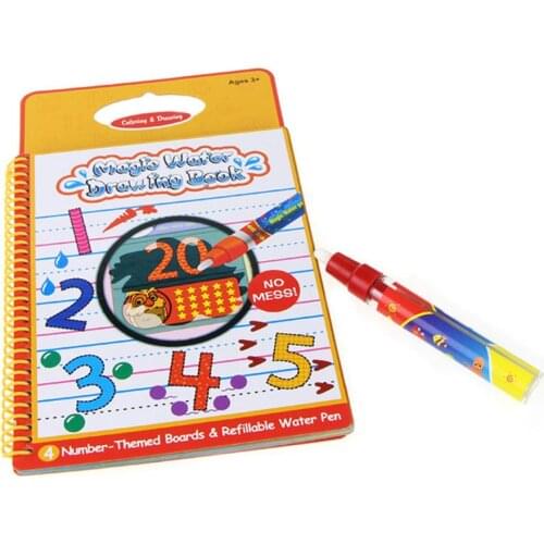 1 Pc Reusable Magic Water Drawing Pen Drawing Book Water Brush Non Toxic Clear Water Painting Cloth Pen Toy Graffiti Pen