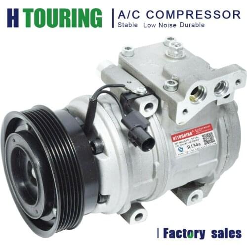 For 97701 2J100 10PA17C A/C AC Air Conditioning Compressor For Hyundai Genesis Coupe Kia Borrego 3.8L 2009 - 2012 977012J100