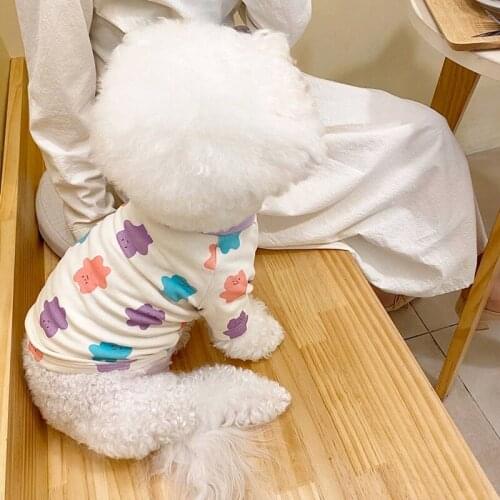 Summer Thin Cat Pomeranian Schnauzer VIP Teddy Bichon Small Dog Pet Clothes Dog Breathable T-shirt