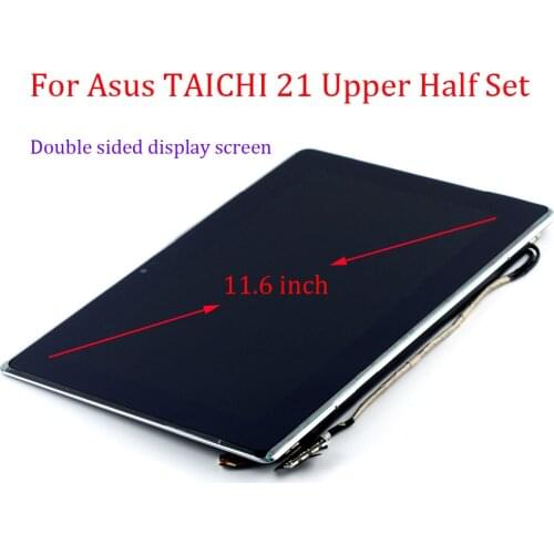 STARDE Replacement LCD for Asus TAICHI 21 LCD Display Touch Screen Digitizer Assembly Back Cover Upper Half Set Repair Part