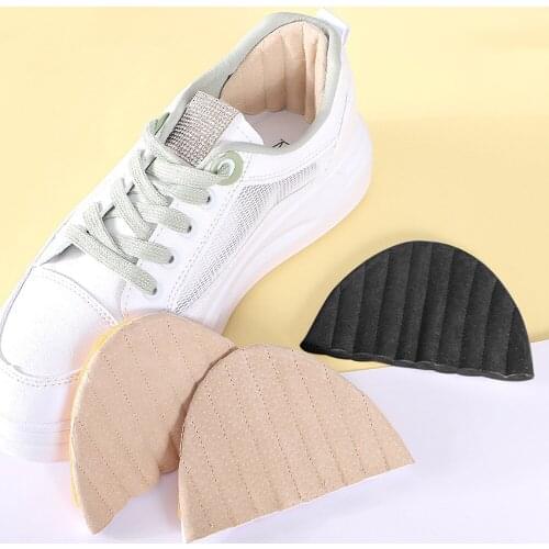 Shoes Heel Protector Sticker Shoes Insert Cushion Pad Leather Insoles Forefoot Gel Pads Non-slip Insoles Women Insoles