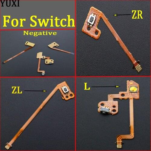 YUXI For ZL ZR L Trigger Button Ribbon Cable Flex Cable replacement for Nintend Switch NS for Joy-Con Controller Flex Cable