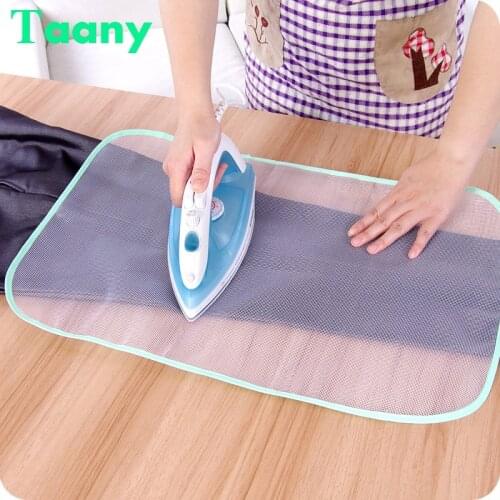 Ironing Cloth Guard Random Colors Protective Press Mesh Household Protective Insulation Ironing Board Cover Against Pressing Pad