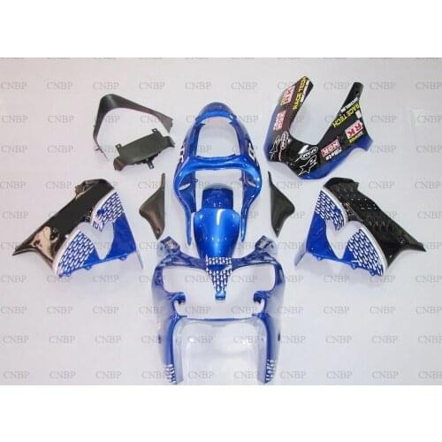 Zx 9r 2002 - 2003 Fairing Kits Zx 9r 2002 Motorcycle Fairing Zx 9r 2003 Blue Raindrops Motorcycle Fairing