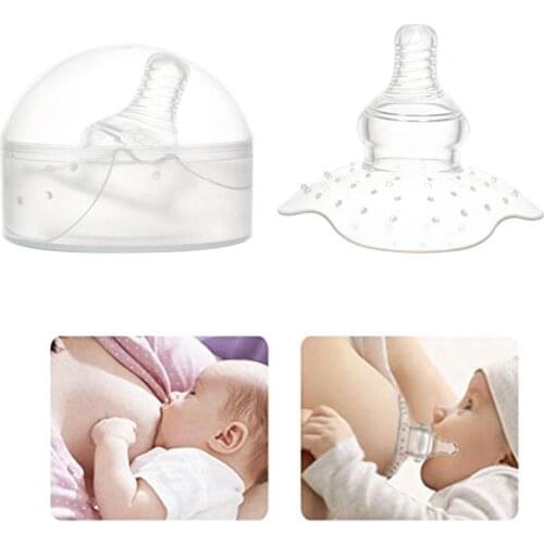 1PC Silicone Nipple Protectors Feeding Mothers Nipple Shields Protection Cover Breastfeeding Silicone Triangular Breast Pad