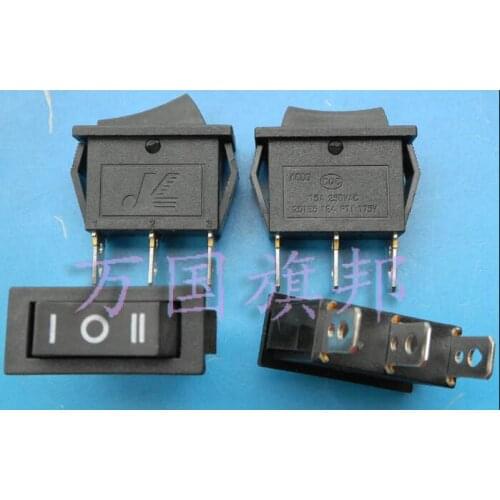 15A 250VAC 30.9*13.6mm 3P 3T Rockey Switch /Ship switch