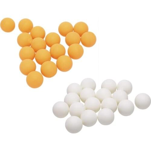 20Pcs/Set 40mm Professional Seamless Ping-pong Match Training Table Tennis Balls New ABS Plastic Ball Table Tennis Accessories