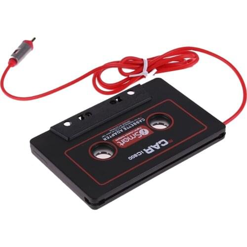 3.5mm AUX Audio Cassette Travel Adapter for MP3 AUX Cable CD Player Jack Plug