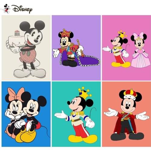 Disney 5D Diamond Pattern Rhinestone Needlework Diy Diamond Painting Cross Stitch "Cartoon Mickey Mouse" Diamond Embroidery