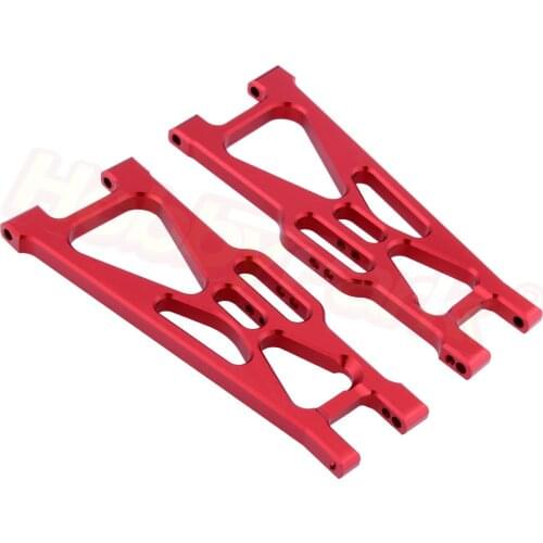 Aluminum Rear Lower Suspension Arm For RC 1:10 Electric Himoto E10 E10XT E10XTL Katana Truggy Upgrade Parts 33603G 31604