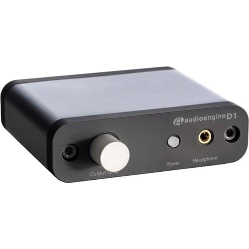 Audioengine D1 Portable Mini Fiber Optic USB DAC Decoder Headphone Amplifier for Computer USB Direct Power Supply