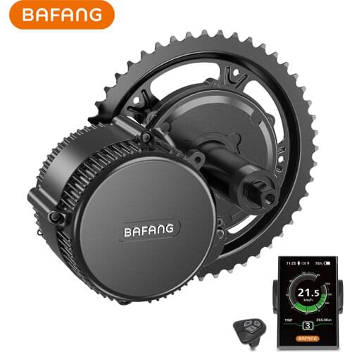 48V 350W Bafang BBS01B Mid Drive Motor Electric Bike Conversion Kit Brushless Geared BBS01 E-bike Crank Kit 44T 46T 48T 52T
