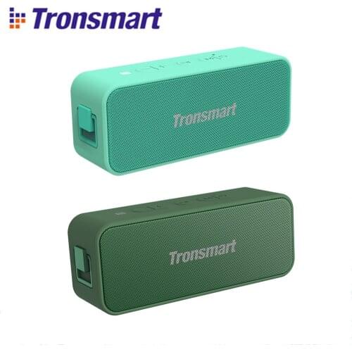 Tronsmart T2 Plus NFC & Bluetooth Speaker 20W Deep Bass IPX7 waterproof Voice Assistant Portable Column for Outdoor Home