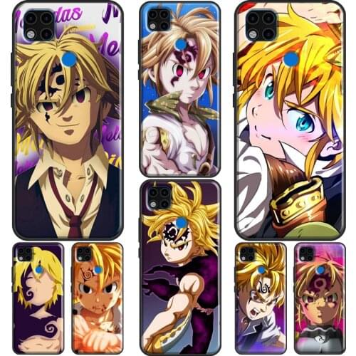 Meliodas Seven Deadly Sins Case For Xiaomi Redmi Note 10 Pro Note 9 Pro Note 8 Pro Note 7 8T 9S 9C 9A 8A 7A 9T Coque
