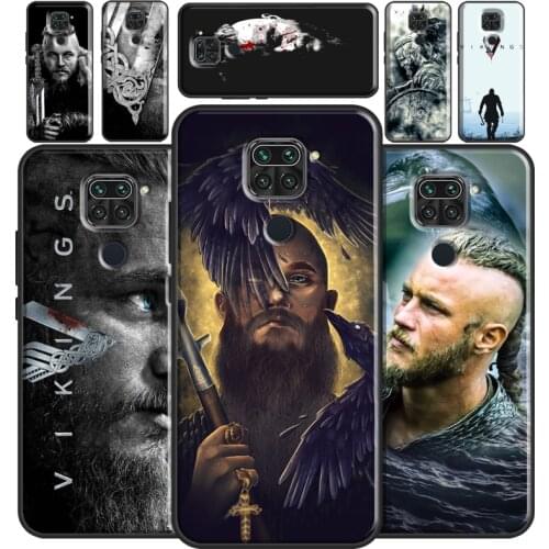 Ragnar Lothbrok Vikings For Xiaomi Redmi 9T 9C 9A K40 Case For Redmi Note 10 Pro Note 9 Pro 8 Pro Note 8T 9S Cover