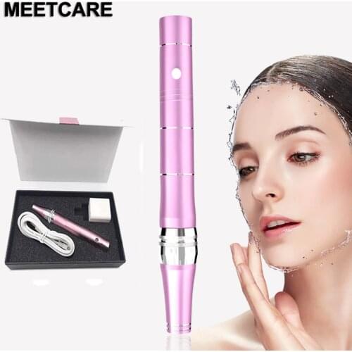 Derma pen Micro Tiny 12PIN Needles Microneedle Dr. Derma Pen Face Skin Therapy Remove Scar Reduce Wrinkles Removal Device
