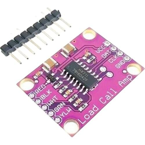 10pcs Hx711 high precision electronic scale load cell dual channel 24 bit a / D converter development board module Cjmcu-711
