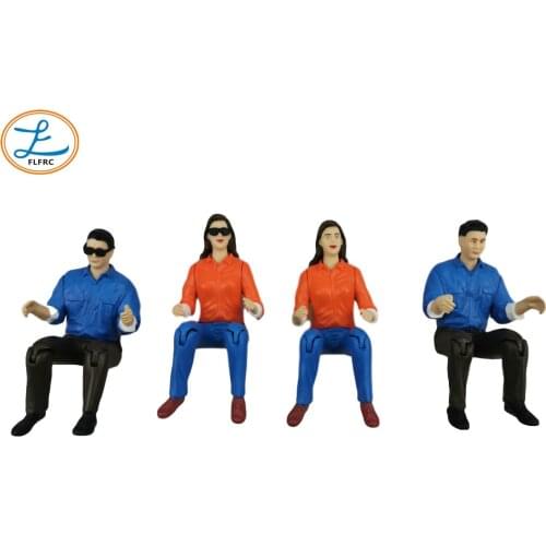 FLFRC Pilot 64x80MM Hand Painted for RC Airplanes Model Plane Aircraft Warbird Sport Jet Car Boat Drone Toy Driver