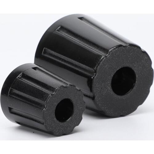 8pcs Conical rubber furniture legs Speaker Cabinet bed Table Box machine Increased feet shock pad Tile Floor Protectors