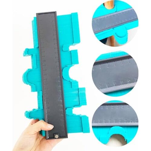 Copy Gauge Contour Gauge Duplicator 5/10inch Multifunctional Profile Scale Template Curvature Scale Woodworking Tools