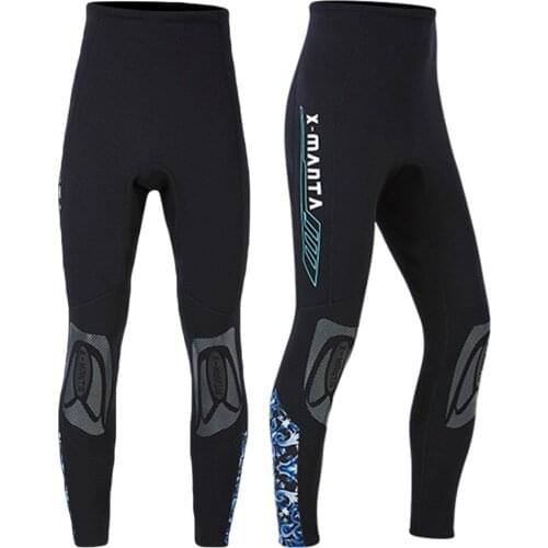 Neoprene 3MM Men Wetsuit Jackets Pants Scuba Diving Suit Surfing Snorkeling Underwater Fishing Spearfishing Kitesurf Equipment