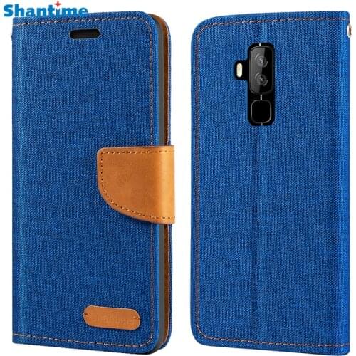 Oxford Leather Wallet Case For Homtom S8 With Soft TPU Back Cover Magnet Flip Case For Homtom S8