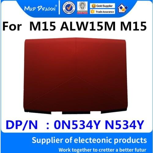 MAD DRAGON Brand laptop new original LCD Top Cover LCD Back Cover For Dell Alienware M15 ALW15M M15 Red A shell 0N534Y N534Y