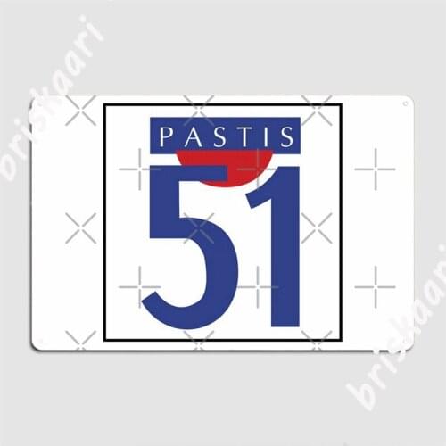 Pastis 51 Metal Signs pub Kitchen Retro Plaques Tin sign Posters