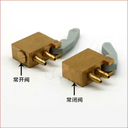 Dental Parts square rack valve 1normally open Valve + 1normal close Valve