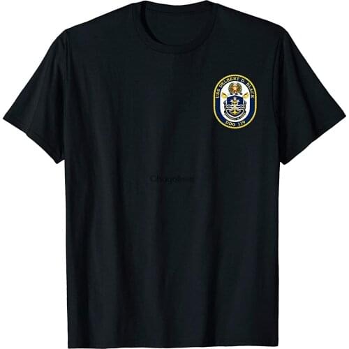 USS Delbert D. Black Navy Destroyer Military Veteran Patch T-Shirt