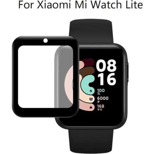 Soft Glass Protective Film Cover For Xiaomi Mi Watch Lite Smartwatch Screen Protector For Xiaomi Redmi Watch Protective Film