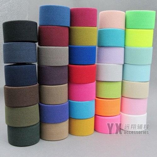 1.2" elastic webbing for clothing underwear bags belt 30mm width elastic bands DIY accessories usefull straps 4meters/lot