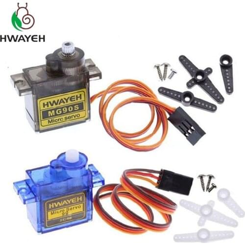 1PCS Rc Mini Micro 9g 1.6KG Servo SG90 MG90S for arduino RC 250 450 6CH For Helicopter Airplane Aeroplane Car Boat