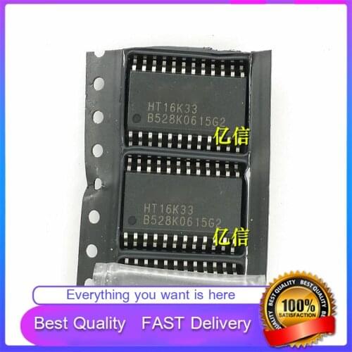 10Pcs/Lot New Original HT16K33 LED DRIVE IC CONTROL MODULE Chip SOP-24