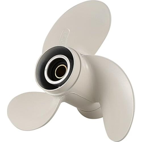 9 1/4 X 9-J New Aluminum Alloy 3 Blade Outboard Propeller for Yamaha 9.9-15Hp