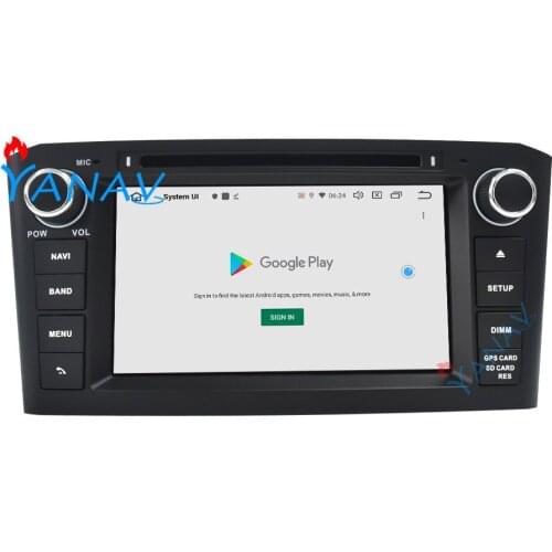 2 din android car audio radio stereo receiver for-Toyota avansis before 2009 car video multimedia system GPS navigation player