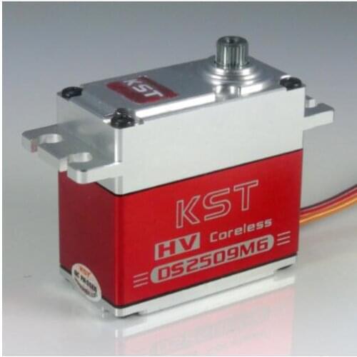 Free shipping KST HV DS2509MG Digital Coreless Full Metal Steering Servo For RC Car Truck