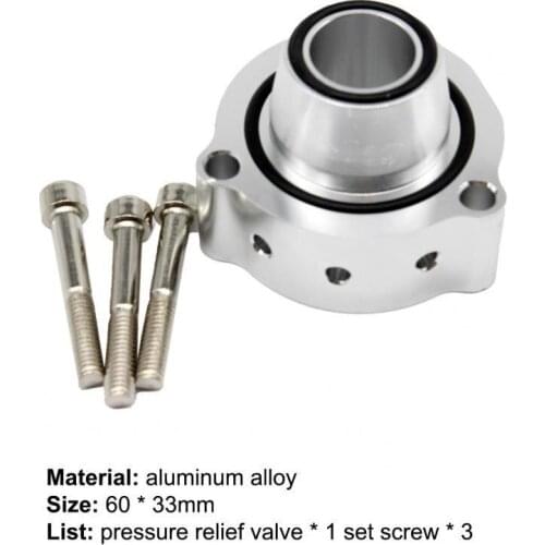 BOV1014 Blow Off Adapter Aluminium Alloy Blow Off Valve Spacer for Audi A3 for VW Golf Sturdy Auto Replacement Parts