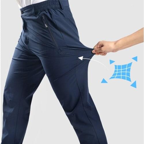 TECTOP New Summer Brand Male Female Quick-drying Windproof Trousers Outdoor Anti-UV Breathable Quick dry Hiking Fishing Pants