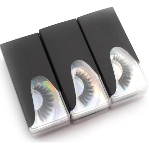 Damepapil Custom Private Logo Pink/Silver New Design Natural Lashes With Box For Makeup Wholesale Reusable Black 3D False Lashes